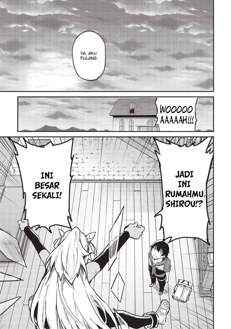 Itsu Demo Jitaku ni Kaereru Ore wa, Isekai de Gyoushoujin o Hajimemashita Chapter 27 - halaman 9