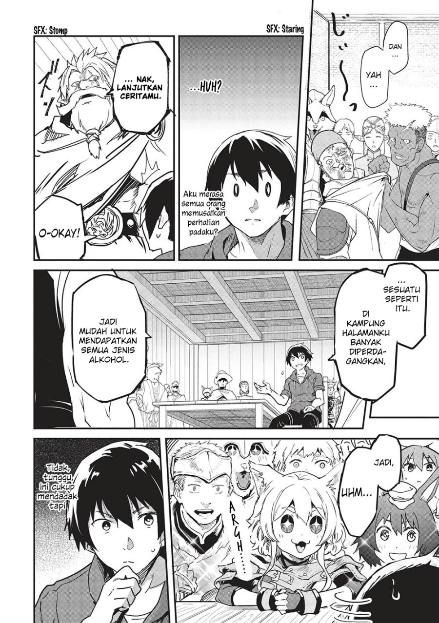 Itsu Demo Jitaku ni Kaereru Ore wa, Isekai de Gyoushoujin o Hajimemashita Chapter 29 - halaman 17