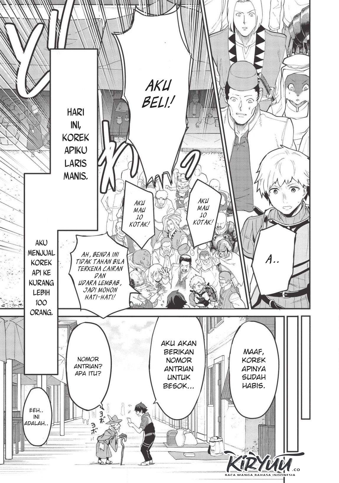 Itsu Demo Jitaku ni Kaereru Ore wa, Isekai de Gyoushoujin o Hajimemashita Chapter 3 - halaman 11