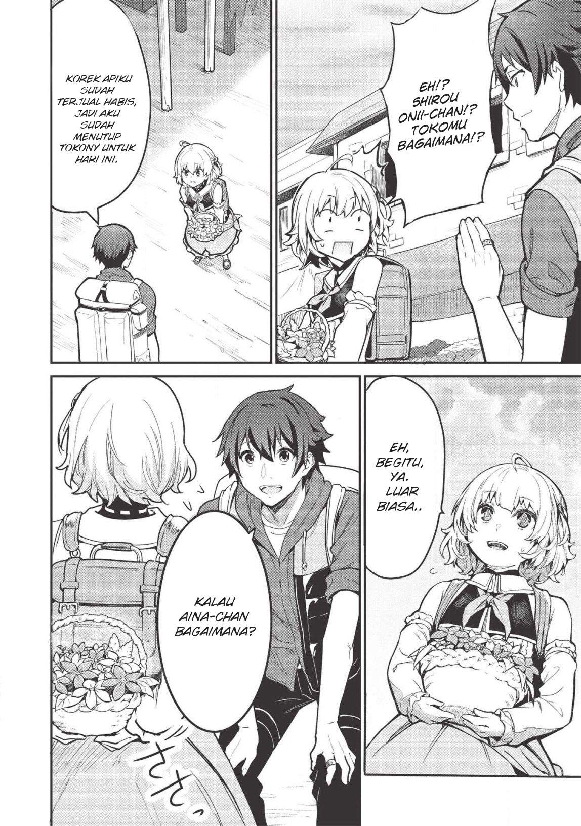 Itsu Demo Jitaku ni Kaereru Ore wa, Isekai de Gyoushoujin o Hajimemashita Chapter 3 - halaman 14