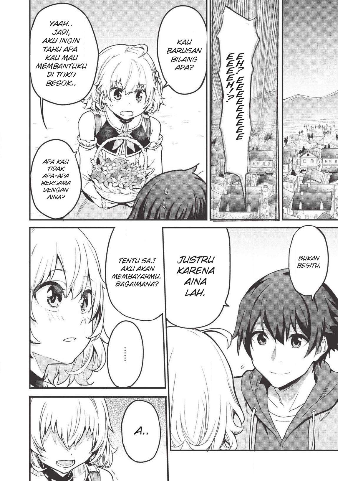 Itsu Demo Jitaku ni Kaereru Ore wa, Isekai de Gyoushoujin o Hajimemashita Chapter 3 - halaman 18