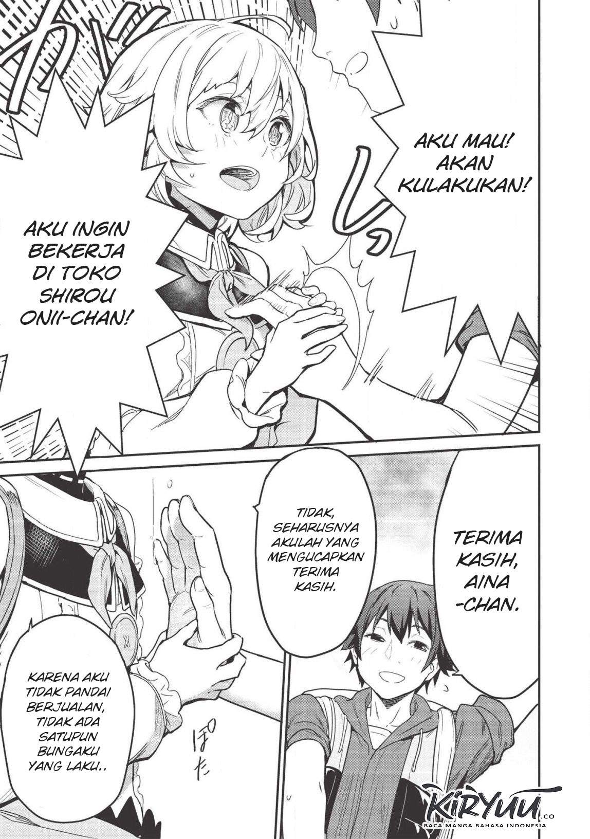 Itsu Demo Jitaku ni Kaereru Ore wa, Isekai de Gyoushoujin o Hajimemashita Chapter 3 - halaman 19