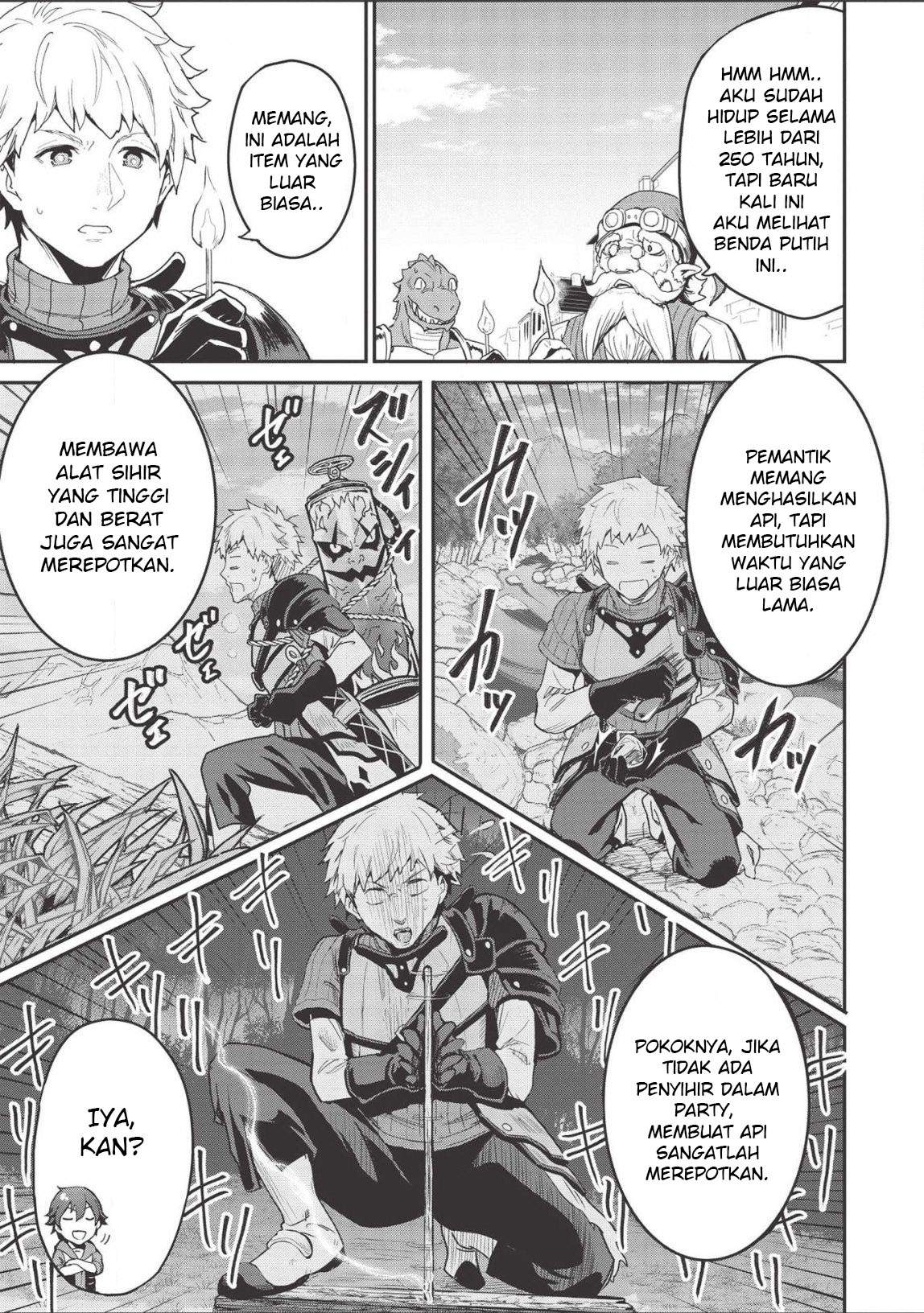 Itsu Demo Jitaku ni Kaereru Ore wa, Isekai de Gyoushoujin o Hajimemashita Chapter 3 - halaman 5