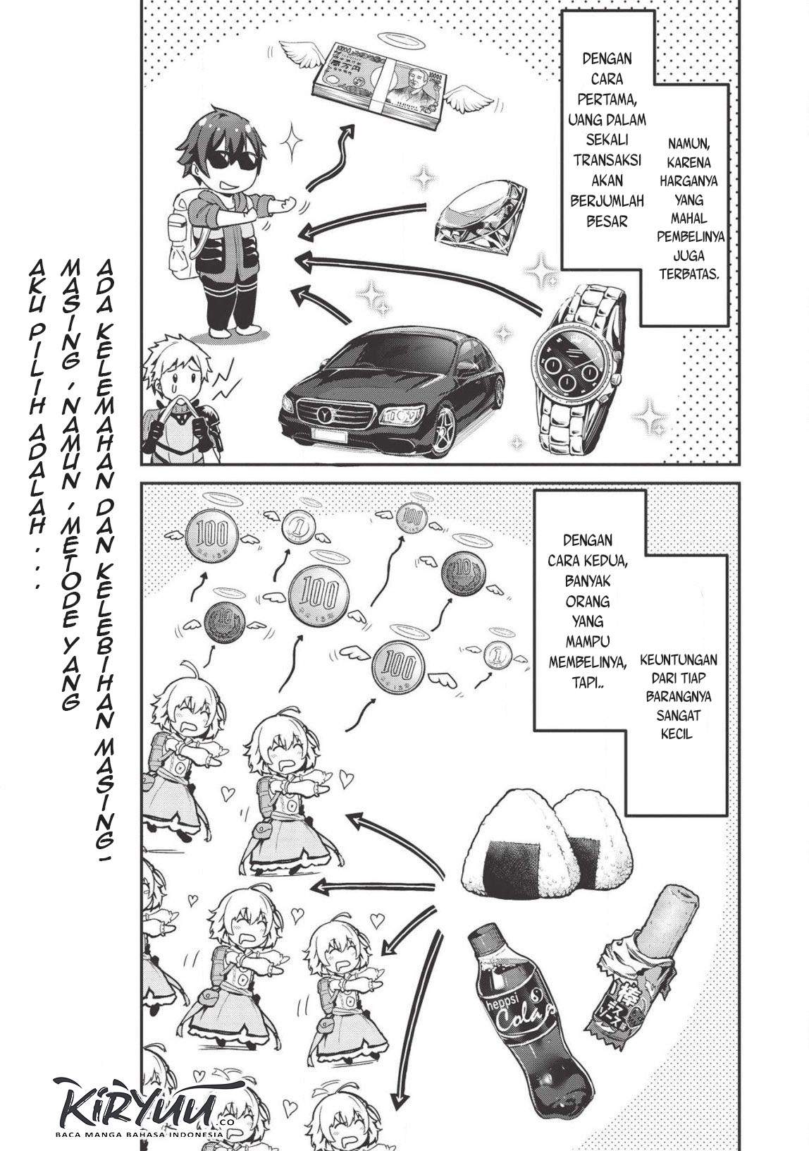 Itsu Demo Jitaku ni Kaereru Ore wa, Isekai de Gyoushoujin o Hajimemashita Chapter 3 - halaman 9