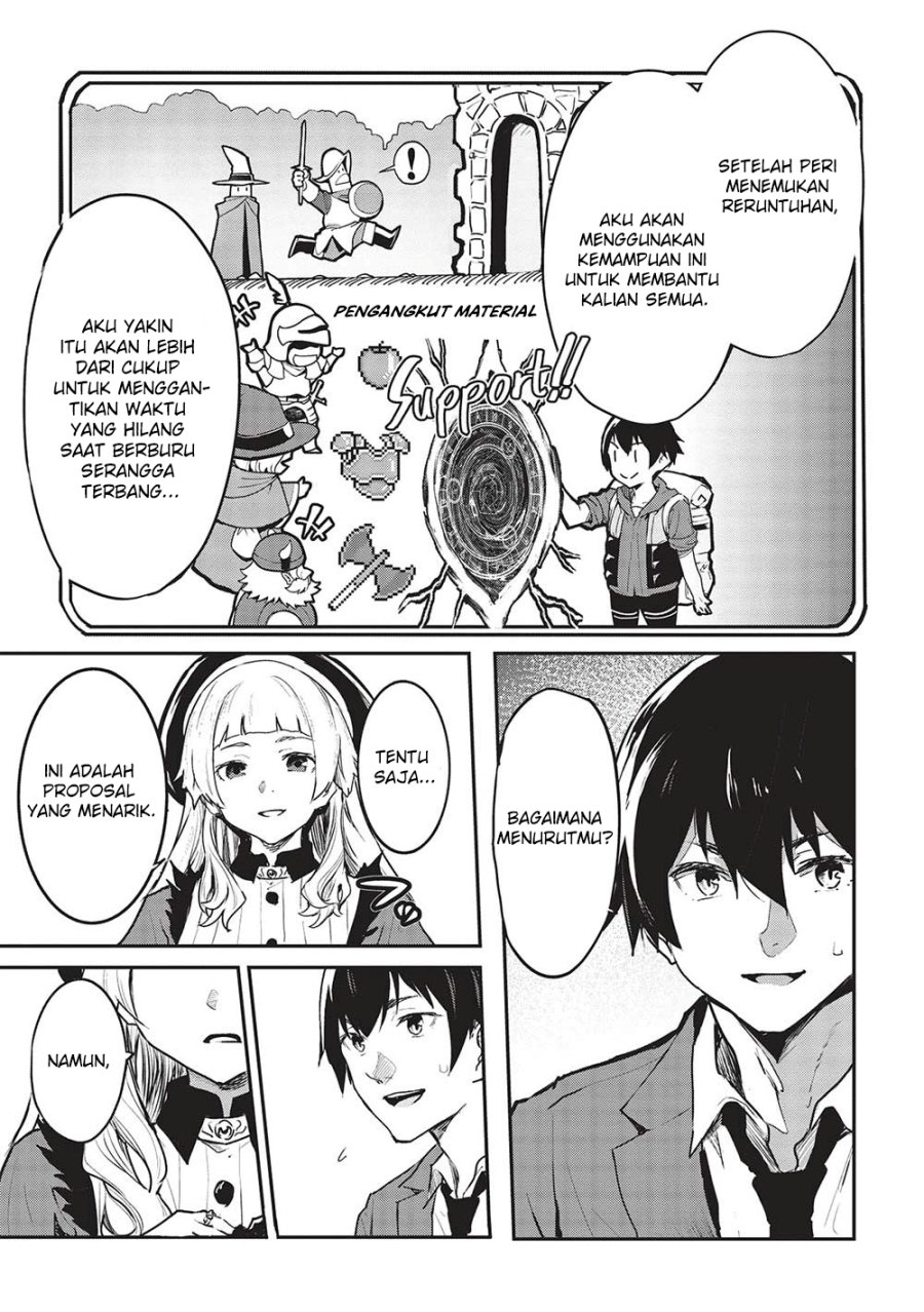 Itsu Demo Jitaku ni Kaereru Ore wa, Isekai de Gyoushoujin o Hajimemashita Chapter 32 - halaman 18