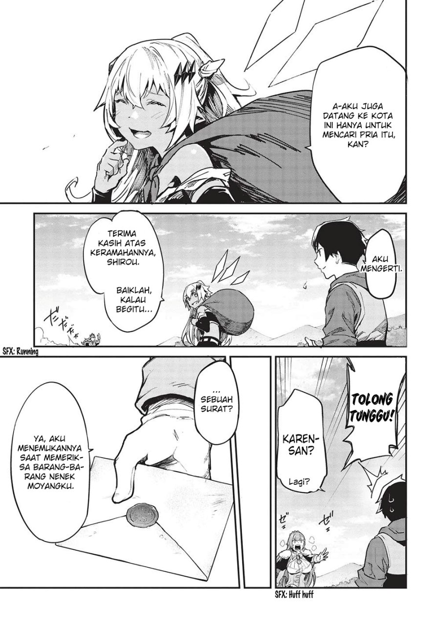 Itsu Demo Jitaku ni Kaereru Ore wa, Isekai de Gyoushoujin o Hajimemashita Chapter 35 - halaman 3