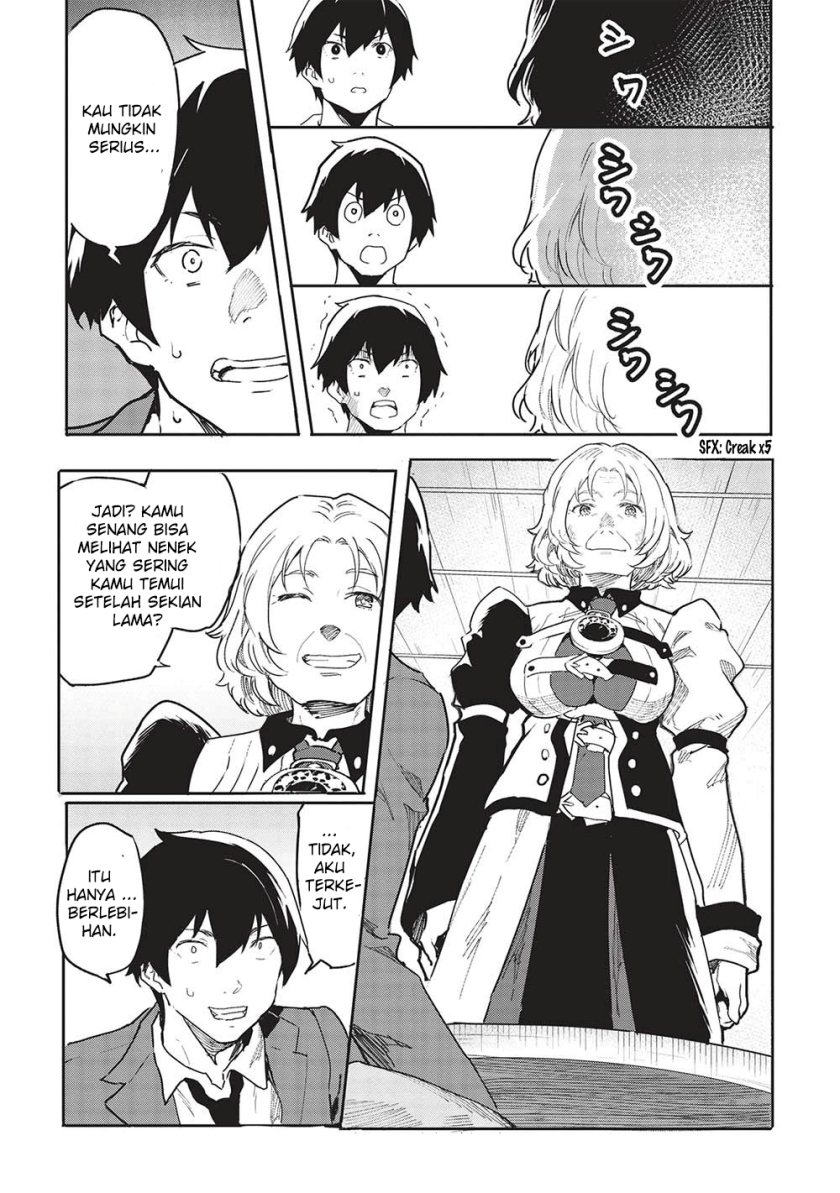 Itsu Demo Jitaku ni Kaereru Ore wa, Isekai de Gyoushoujin o Hajimemashita Chapter 38 - halaman 7
