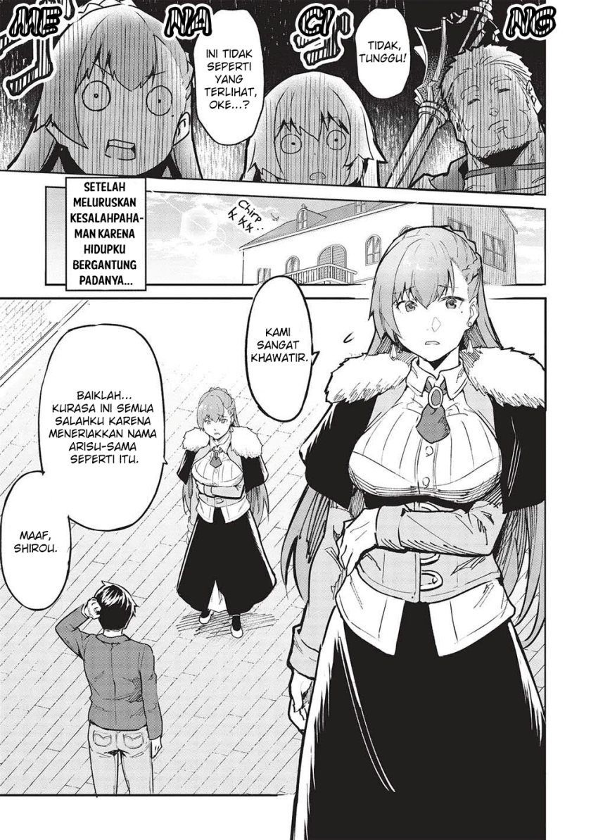 Itsu Demo Jitaku ni Kaereru Ore wa, Isekai de Gyoushoujin o Hajimemashita Chapter 39 - halaman 8