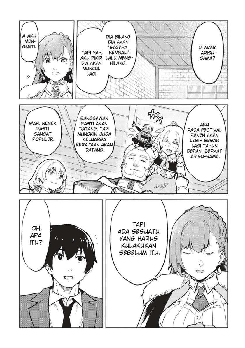 Itsu Demo Jitaku ni Kaereru Ore wa, Isekai de Gyoushoujin o Hajimemashita Chapter 39 - halaman 9