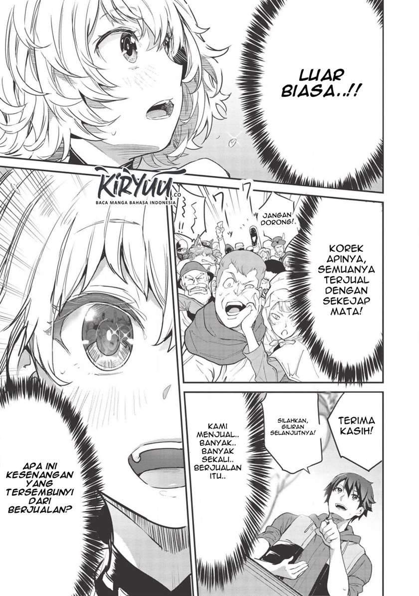 Itsu Demo Jitaku ni Kaereru Ore wa, Isekai de Gyoushoujin o Hajimemashita Chapter 4 - halaman 2