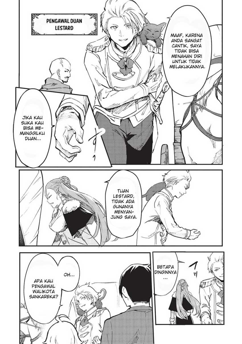 Itsu Demo Jitaku ni Kaereru Ore wa, Isekai de Gyoushoujin o Hajimemashita Chapter 42 - halaman 5