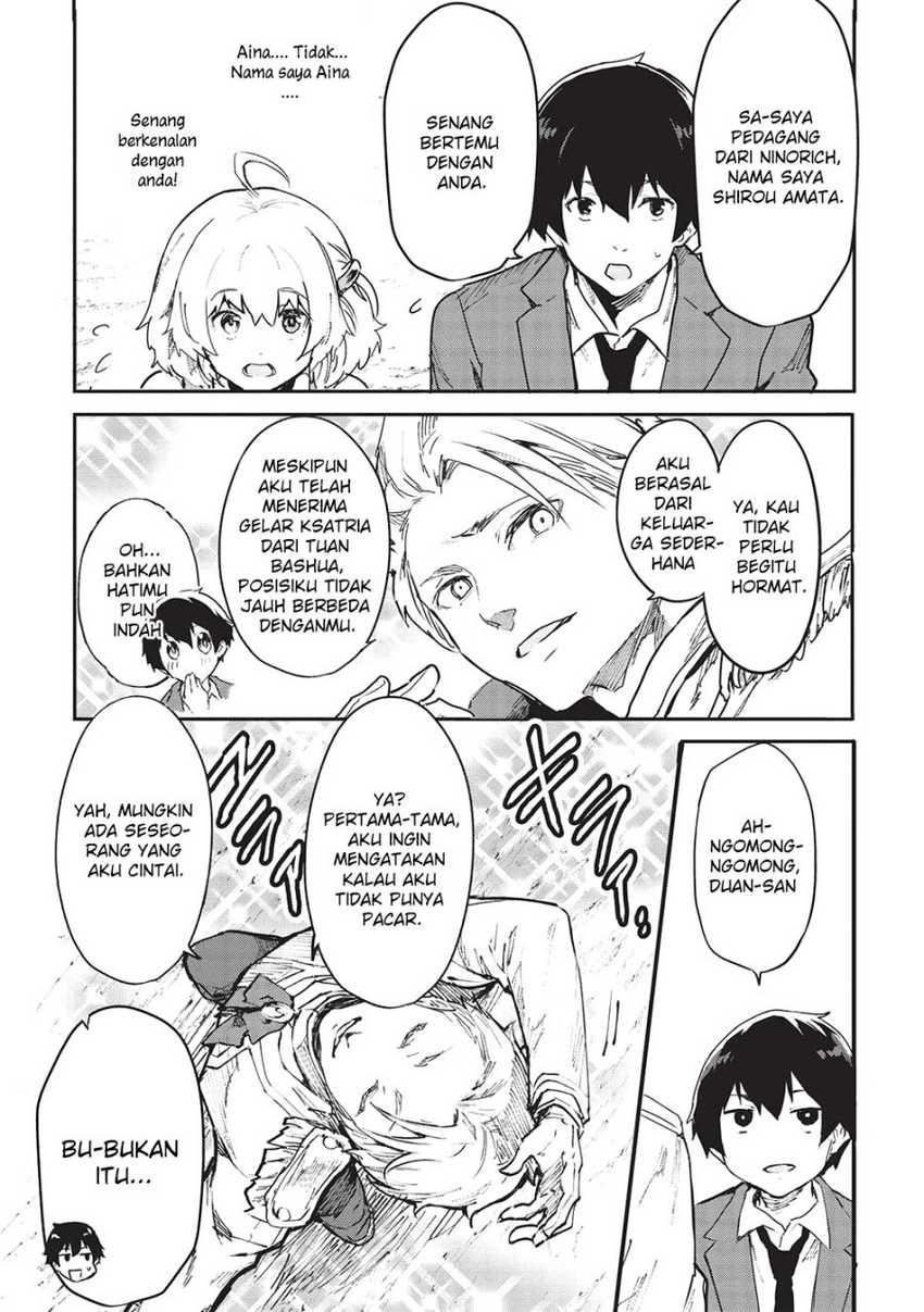 Itsu Demo Jitaku ni Kaereru Ore wa, Isekai de Gyoushoujin o Hajimemashita Chapter 42 - halaman 6