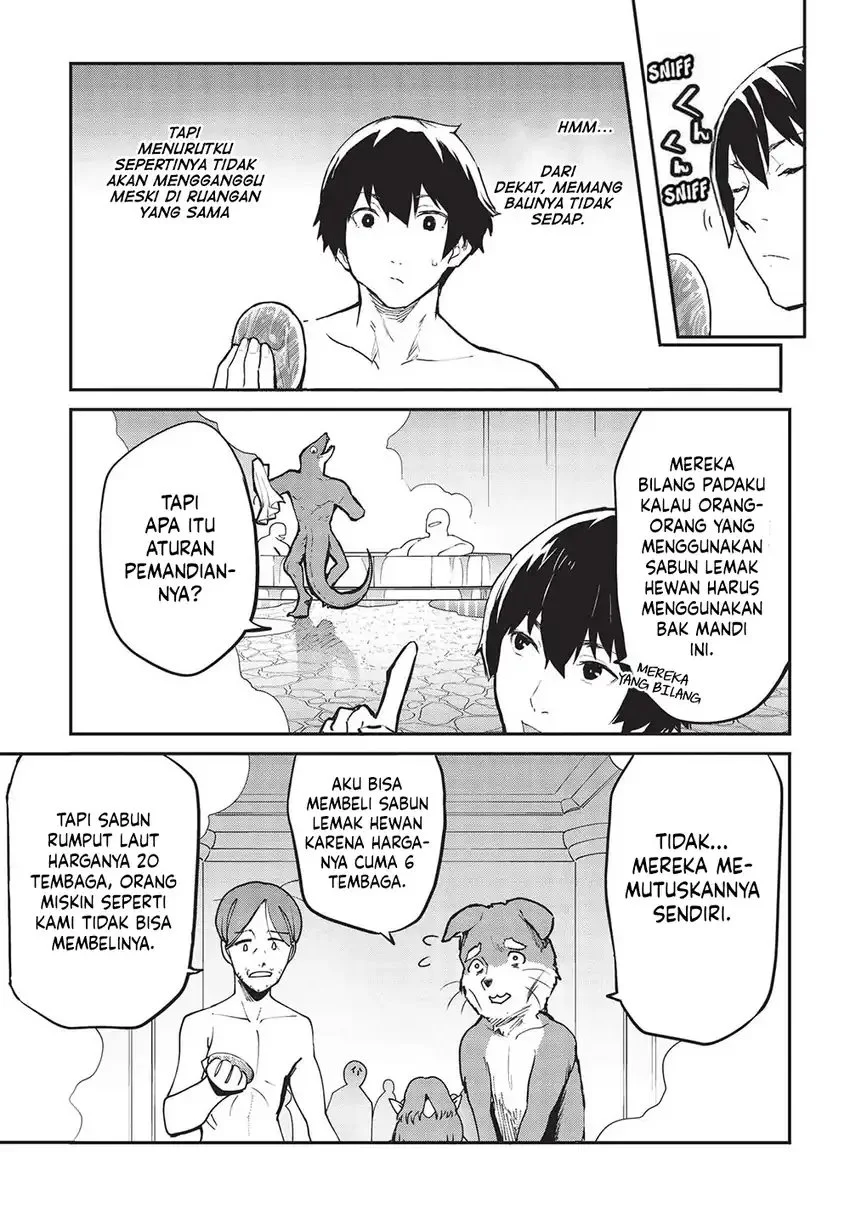 Itsu Demo Jitaku ni Kaereru Ore wa, Isekai de Gyoushoujin o Hajimemashita Chapter 43 - halaman 17