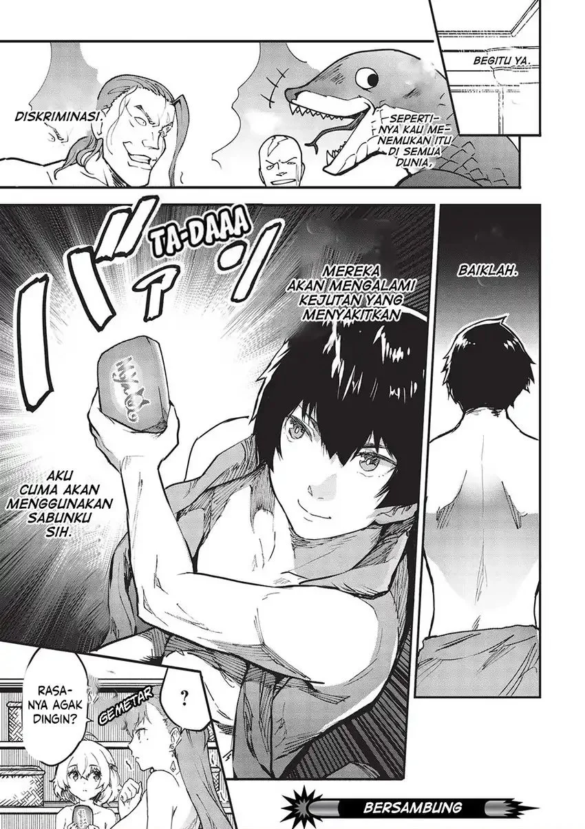 Itsu Demo Jitaku ni Kaereru Ore wa, Isekai de Gyoushoujin o Hajimemashita Chapter 43 - halaman 18