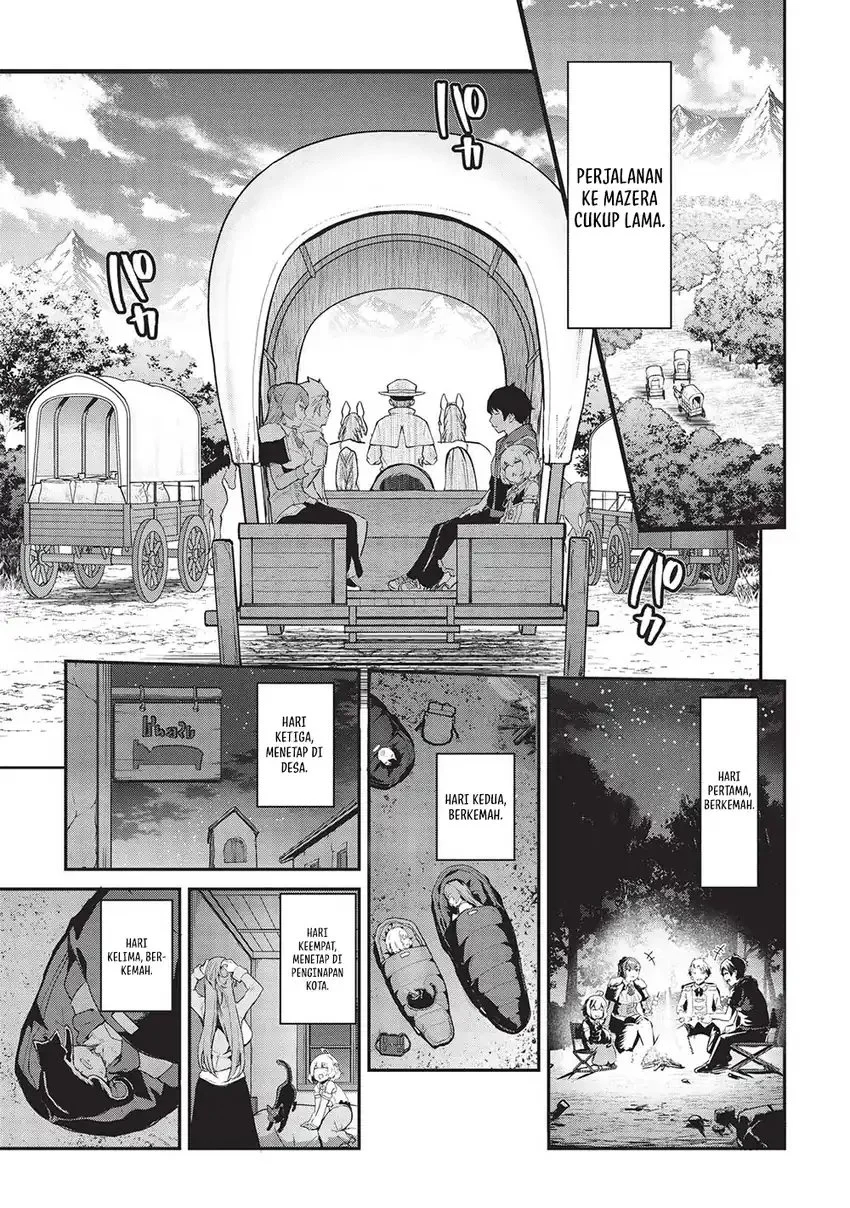 Itsu Demo Jitaku ni Kaereru Ore wa, Isekai de Gyoushoujin o Hajimemashita Chapter 43 - halaman 2