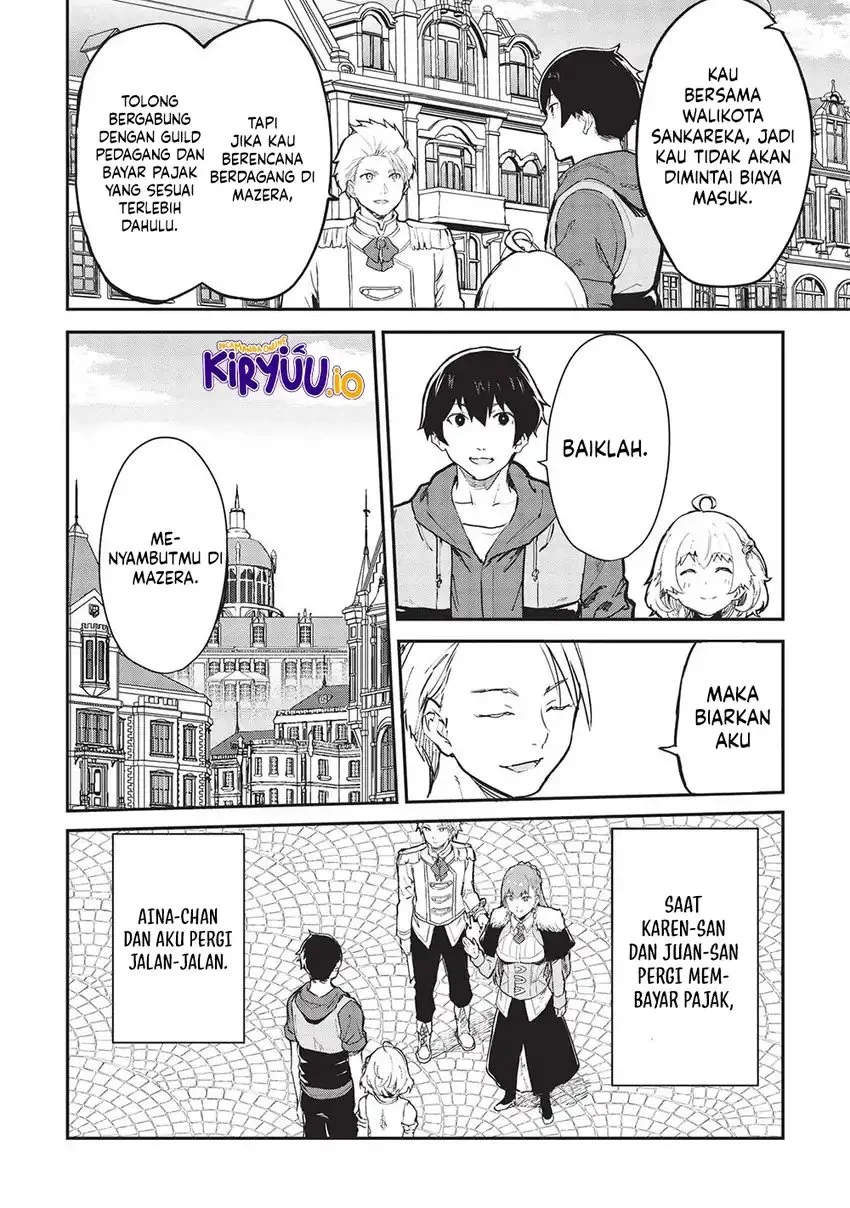 Itsu Demo Jitaku ni Kaereru Ore wa, Isekai de Gyoushoujin o Hajimemashita Chapter 43 - halaman 4