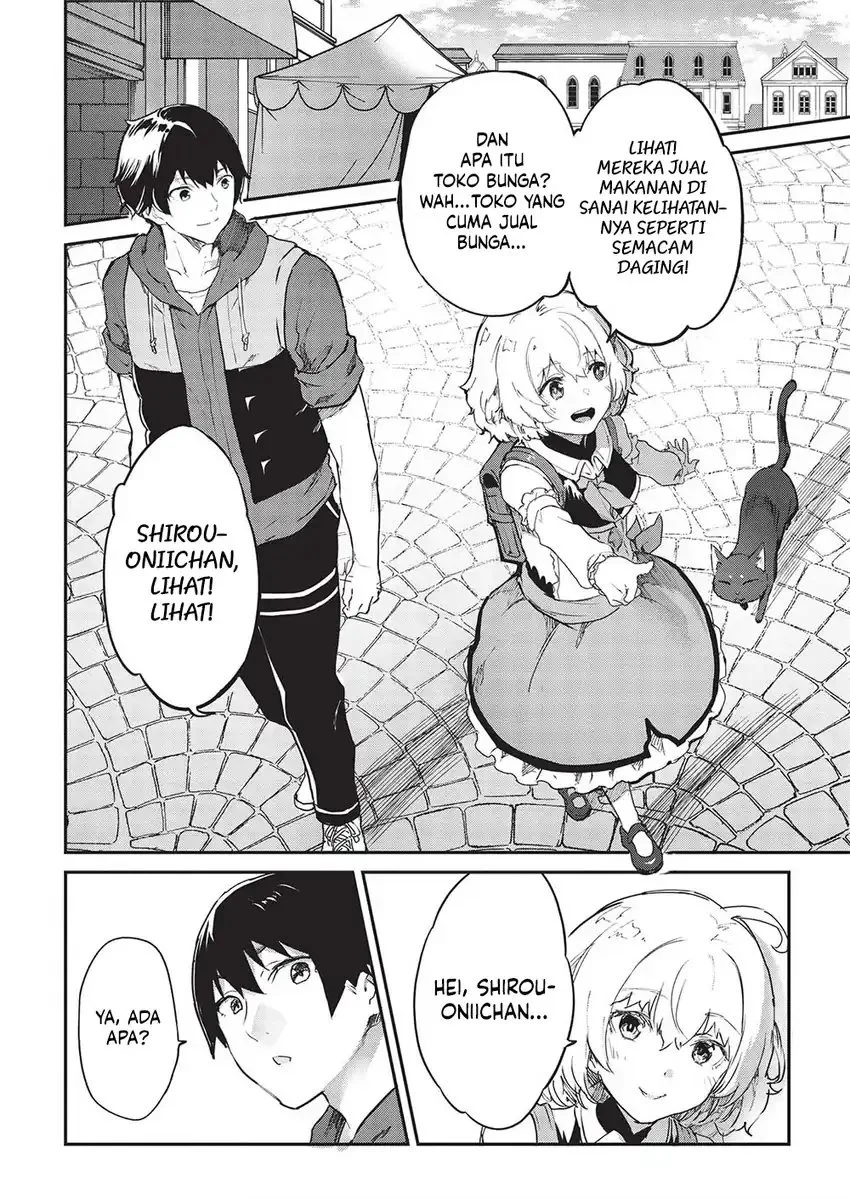 Itsu Demo Jitaku ni Kaereru Ore wa, Isekai de Gyoushoujin o Hajimemashita Chapter 43 - halaman 6