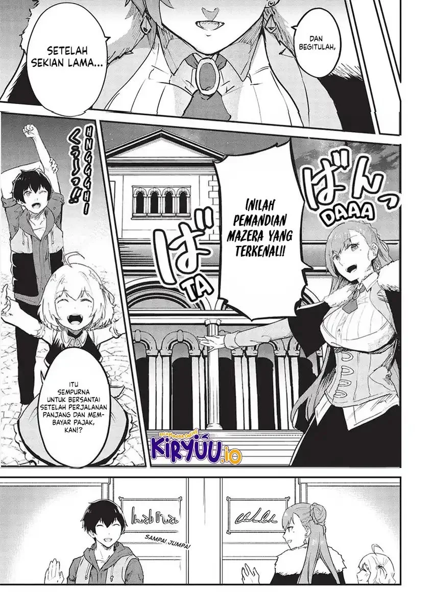 Itsu Demo Jitaku ni Kaereru Ore wa, Isekai de Gyoushoujin o Hajimemashita Chapter 43 - halaman 9
