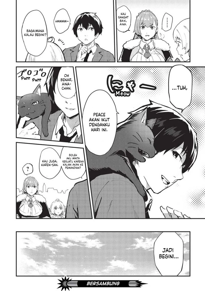 Itsu Demo Jitaku ni Kaereru Ore wa, Isekai de Gyoushoujin o Hajimemashita Chapter 44 - halaman 17