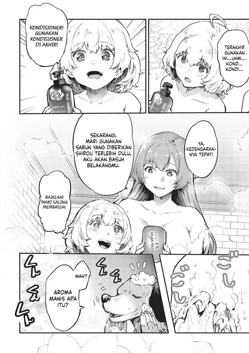 Itsu Demo Jitaku ni Kaereru Ore wa, Isekai de Gyoushoujin o Hajimemashita Chapter 44 - halaman 3