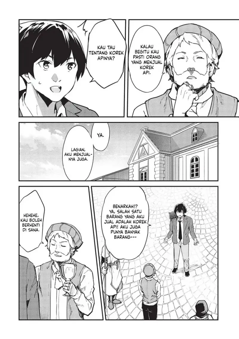 Itsu Demo Jitaku ni Kaereru Ore wa, Isekai de Gyoushoujin o Hajimemashita Chapter 45 - halaman 7