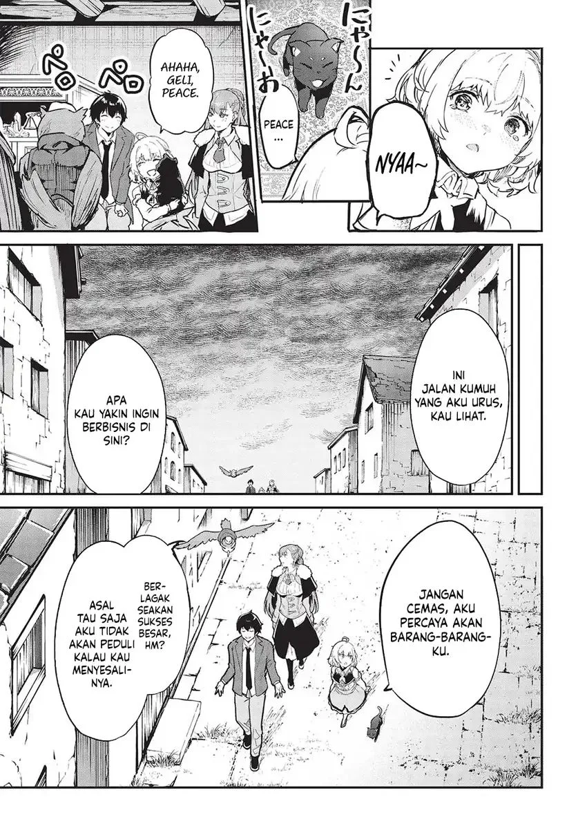 Itsu Demo Jitaku ni Kaereru Ore wa, Isekai de Gyoushoujin o Hajimemashita Chapter 46 - halaman 8