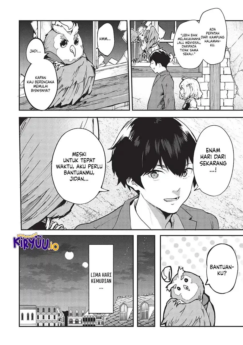 Itsu Demo Jitaku ni Kaereru Ore wa, Isekai de Gyoushoujin o Hajimemashita Chapter 46 - halaman 9