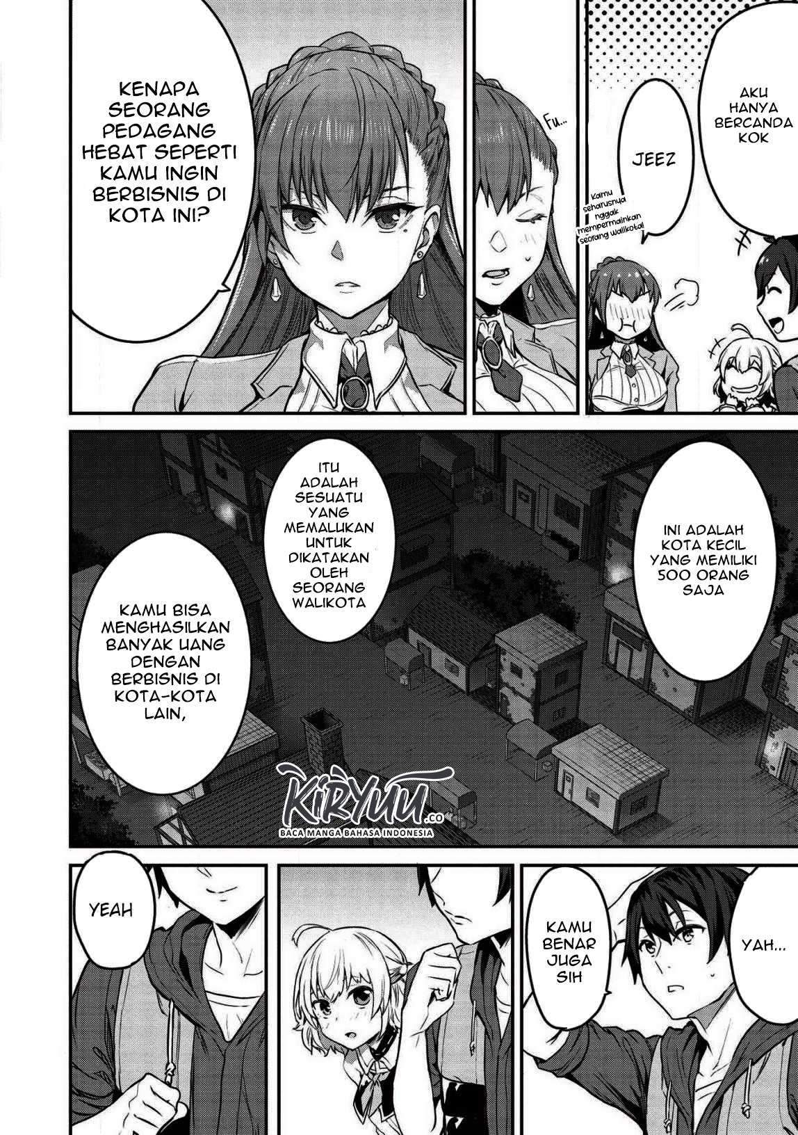 Itsu Demo Jitaku ni Kaereru Ore wa, Isekai de Gyoushoujin o Hajimemashita Chapter 5 - halaman 13