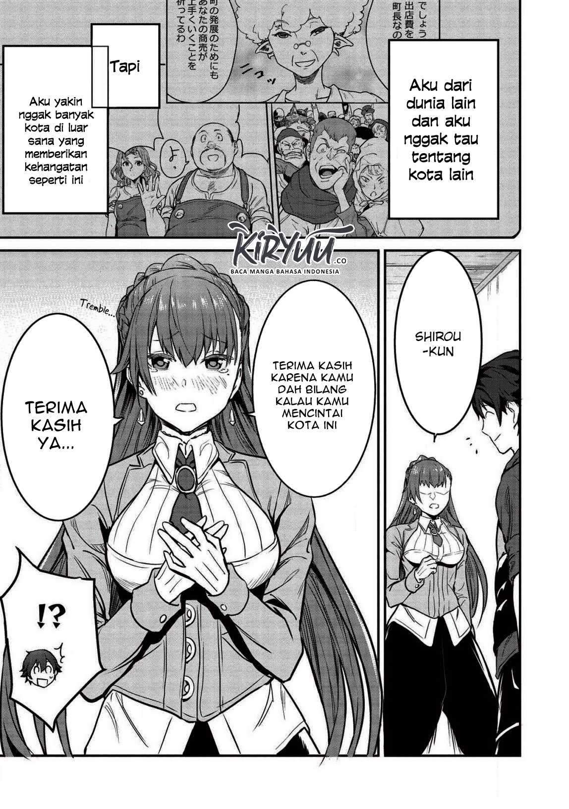 Itsu Demo Jitaku ni Kaereru Ore wa, Isekai de Gyoushoujin o Hajimemashita Chapter 5 - halaman 16