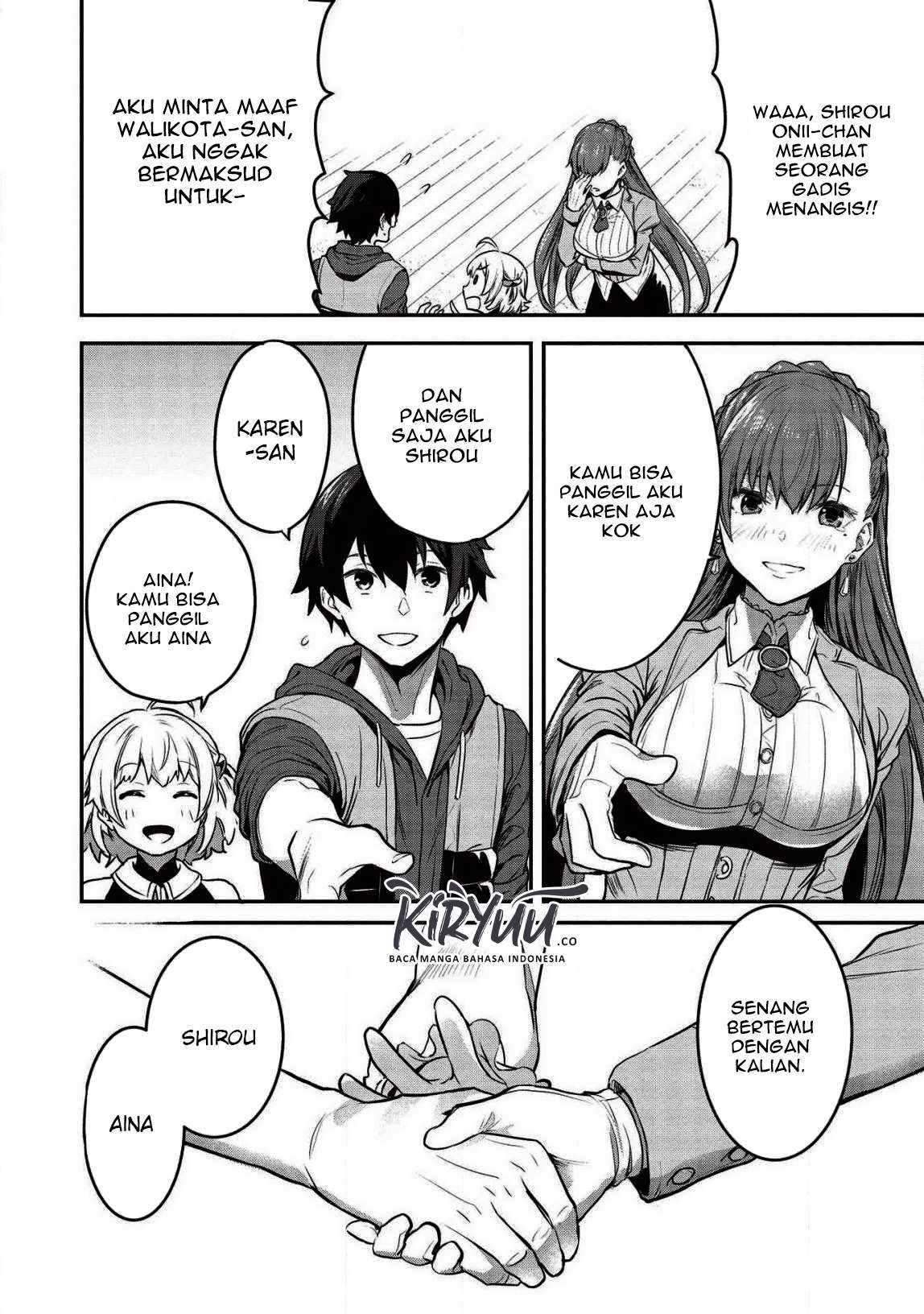 Itsu Demo Jitaku ni Kaereru Ore wa, Isekai de Gyoushoujin o Hajimemashita Chapter 5 - halaman 17