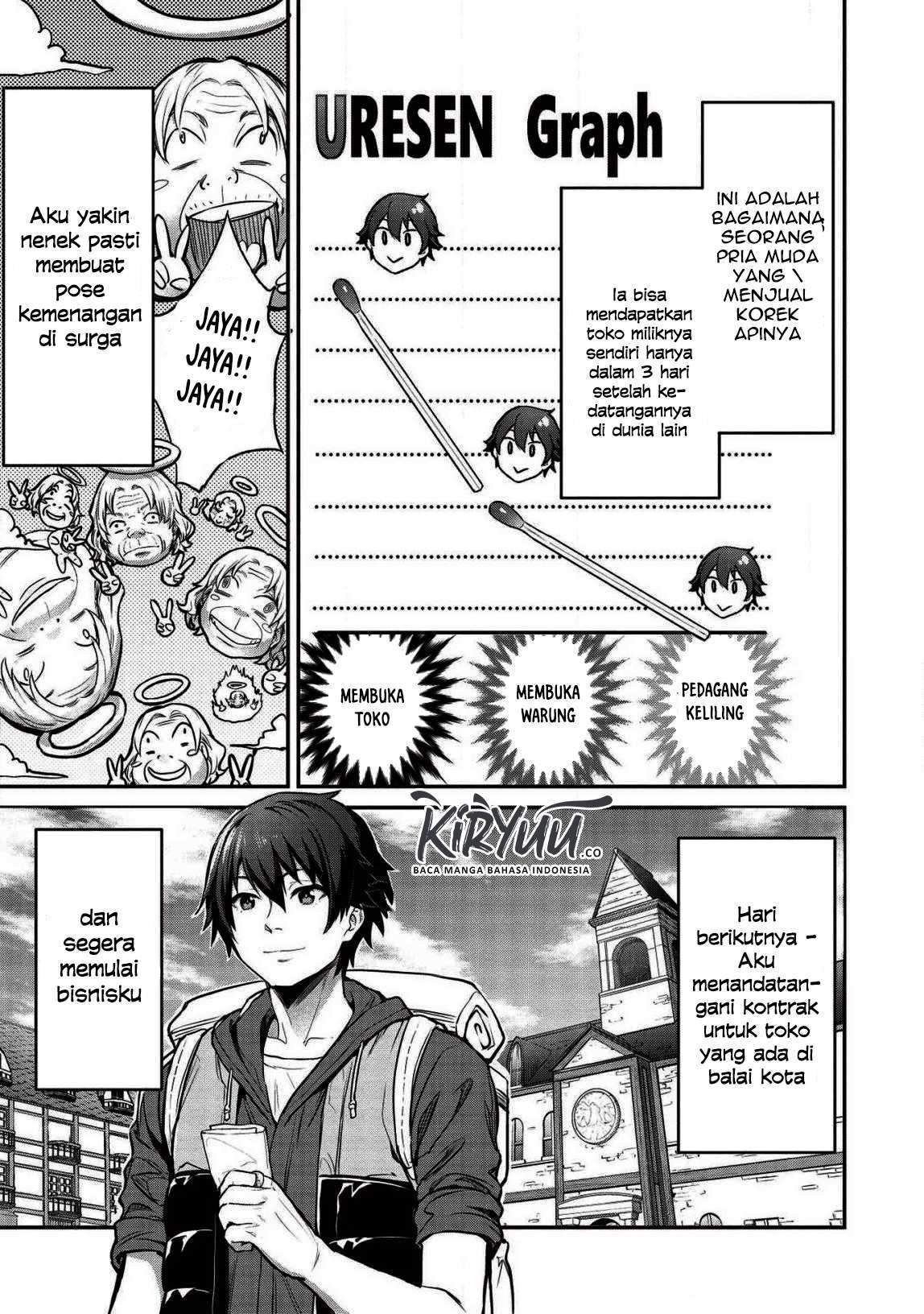 Itsu Demo Jitaku ni Kaereru Ore wa, Isekai de Gyoushoujin o Hajimemashita Chapter 5 - halaman 18