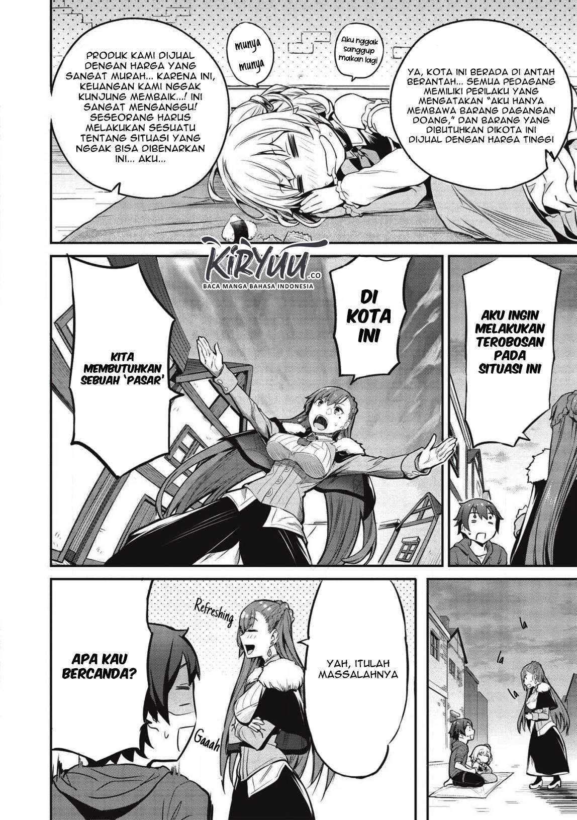 Itsu Demo Jitaku ni Kaereru Ore wa, Isekai de Gyoushoujin o Hajimemashita Chapter 5 - halaman 5