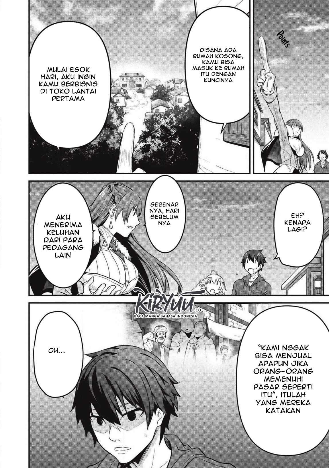 Itsu Demo Jitaku ni Kaereru Ore wa, Isekai de Gyoushoujin o Hajimemashita Chapter 5 - halaman 9