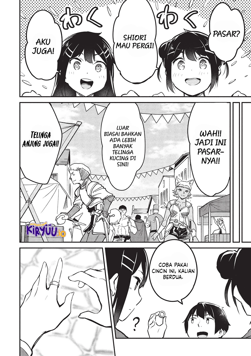 Itsu Demo Jitaku ni Kaereru Ore wa, Isekai de Gyoushoujin o Hajimemashita Chapter 55 - halaman 5