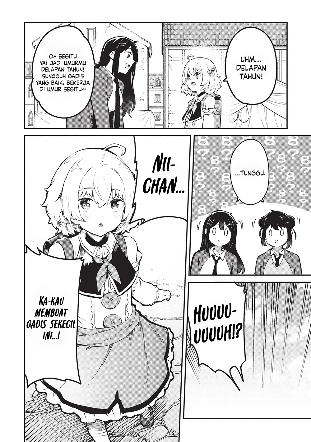 Itsu Demo Jitaku ni Kaereru Ore wa, Isekai de Gyoushoujin o Hajimemashita Chapter 55 - halaman 9