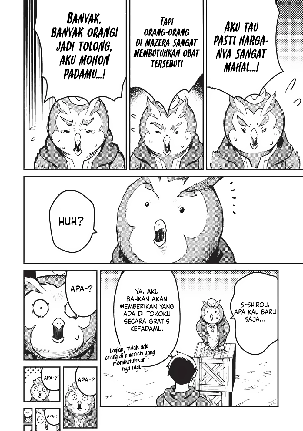 Itsu Demo Jitaku ni Kaereru Ore wa, Isekai de Gyoushoujin o Hajimemashita Chapter 59 - halaman 15