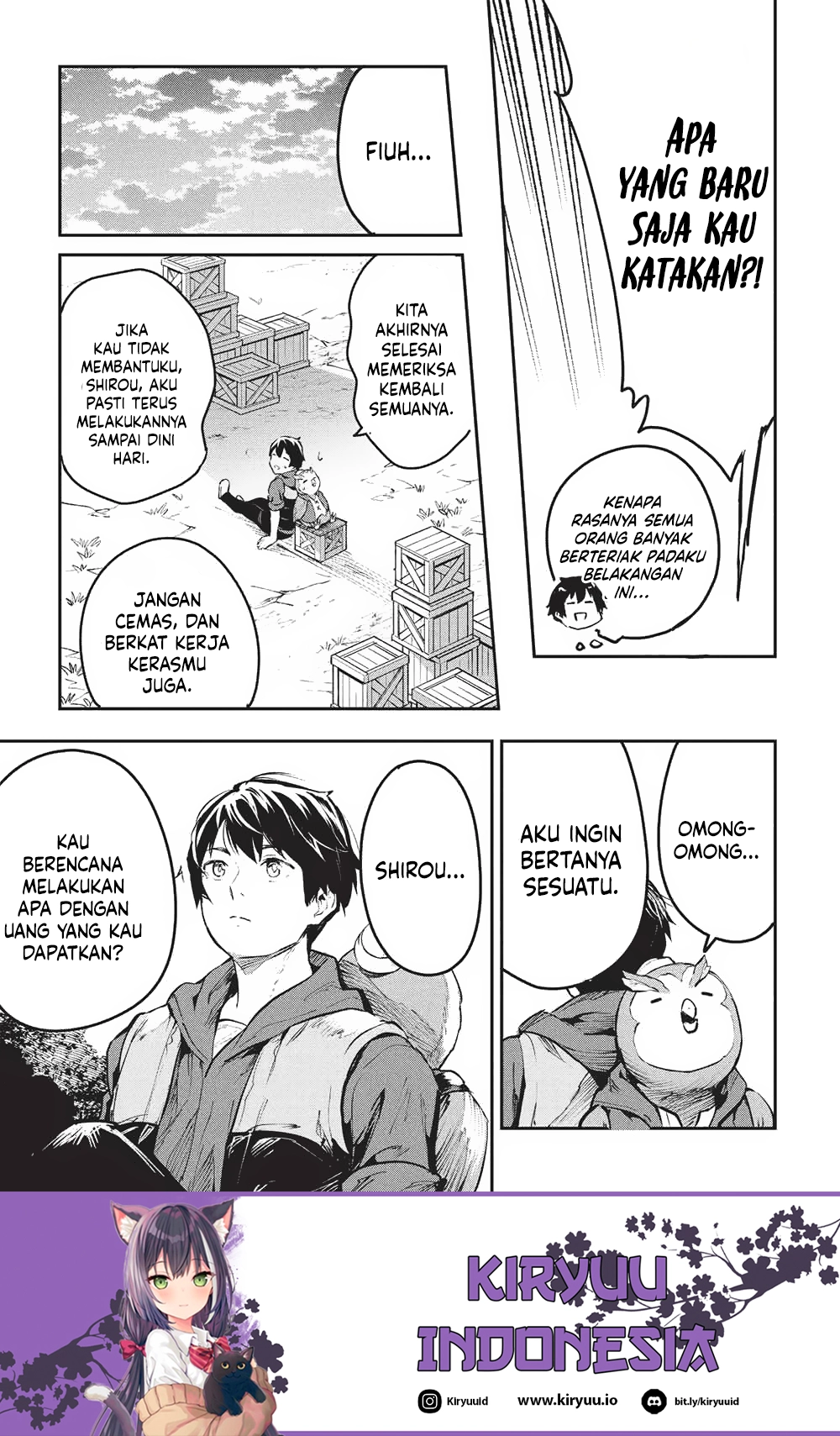 Itsu Demo Jitaku ni Kaereru Ore wa, Isekai de Gyoushoujin o Hajimemashita Chapter 59 - halaman 16