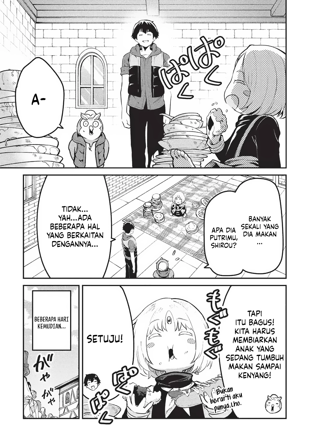 Itsu Demo Jitaku ni Kaereru Ore wa, Isekai de Gyoushoujin o Hajimemashita Chapter 59 - halaman 18