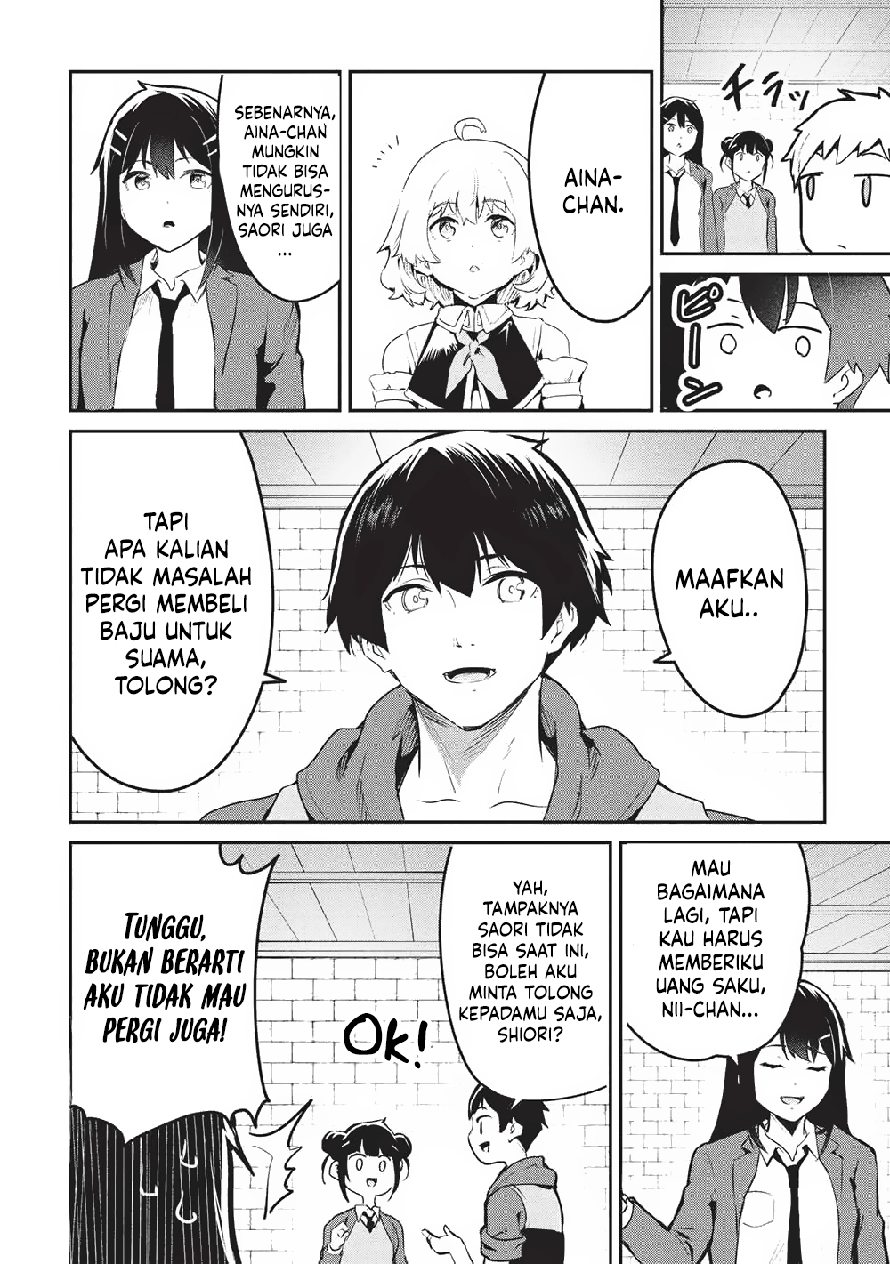Itsu Demo Jitaku ni Kaereru Ore wa, Isekai de Gyoushoujin o Hajimemashita Chapter 59 - halaman 3