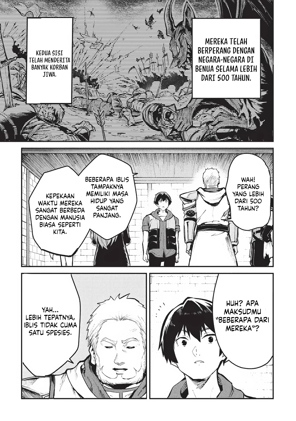 Itsu Demo Jitaku ni Kaereru Ore wa, Isekai de Gyoushoujin o Hajimemashita Chapter 59 - halaman 8