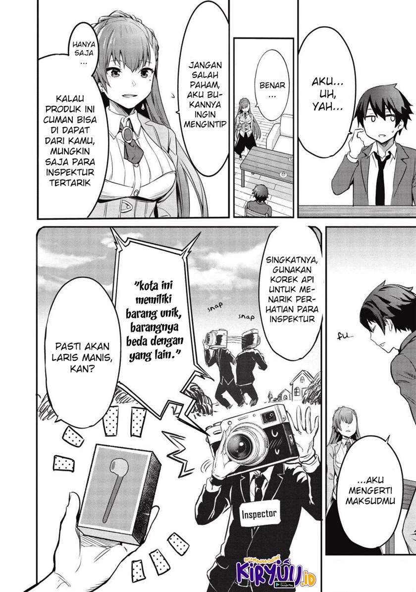 Itsu Demo Jitaku ni Kaereru Ore wa, Isekai de Gyoushoujin o Hajimemashita Chapter 6 - halaman 13