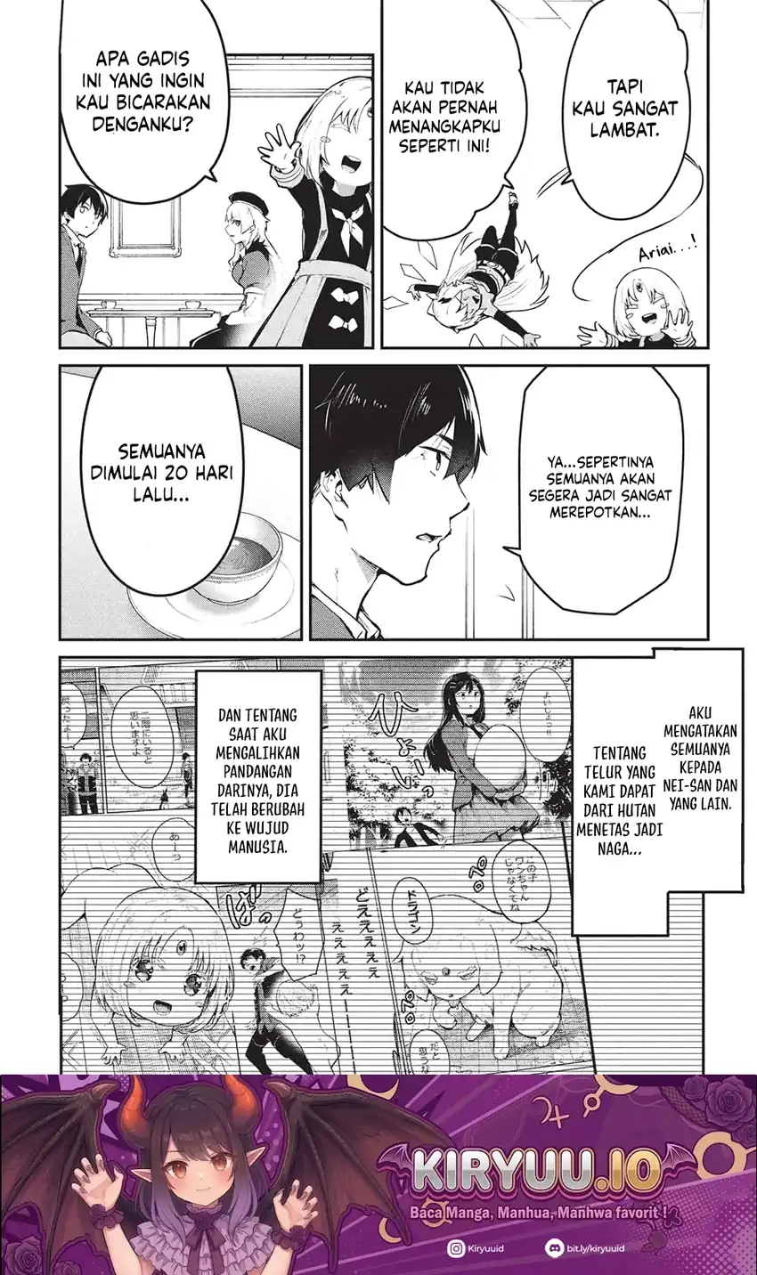 Itsu Demo Jitaku ni Kaereru Ore wa, Isekai de Gyoushoujin o Hajimemashita Chapter 61 - halaman 11