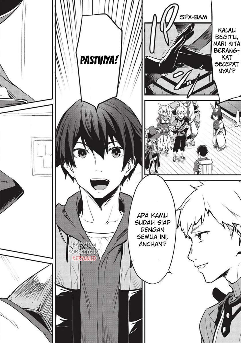Itsu Demo Jitaku ni Kaereru Ore wa, Isekai de Gyoushoujin o Hajimemashita Chapter 9 - halaman 15