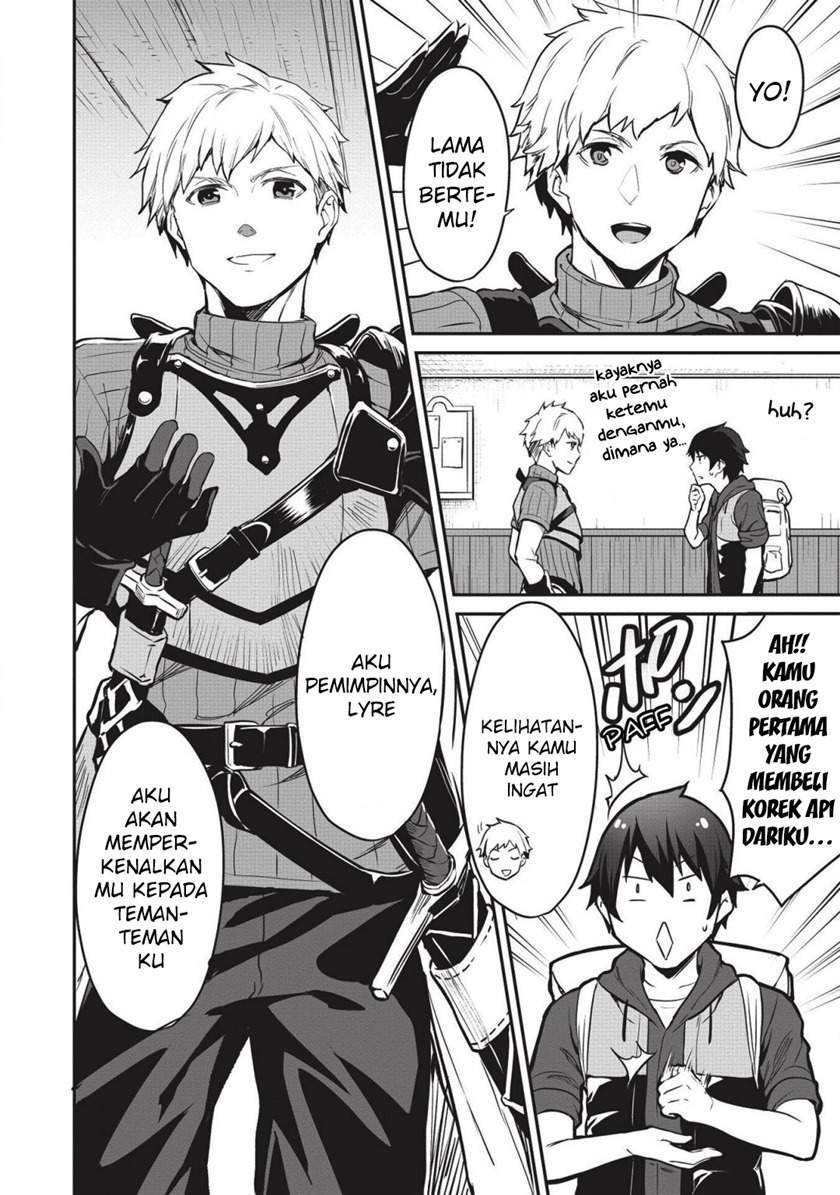 Itsu Demo Jitaku ni Kaereru Ore wa, Isekai de Gyoushoujin o Hajimemashita Chapter 9 - halaman 9