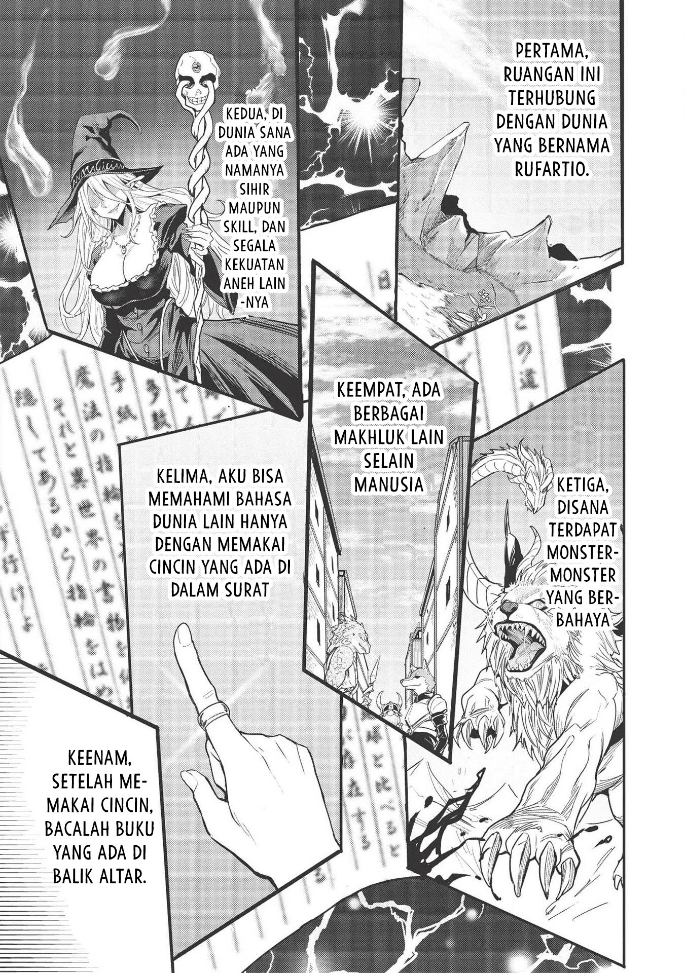 Itsudemo Jitaku ni Kaereru Ore wa, Isekai de Gyoushounin wo Hajimemashita Chapter 1 - halaman 11