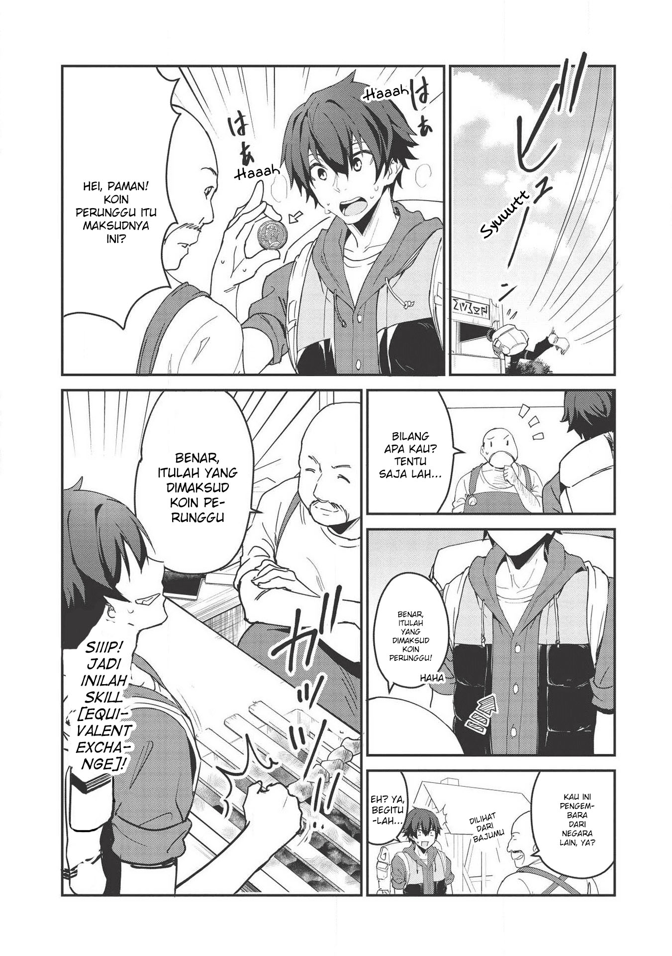 Itsudemo Jitaku ni Kaereru Ore wa, Isekai de Gyoushounin wo Hajimemashita Chapter 1 - halaman 20