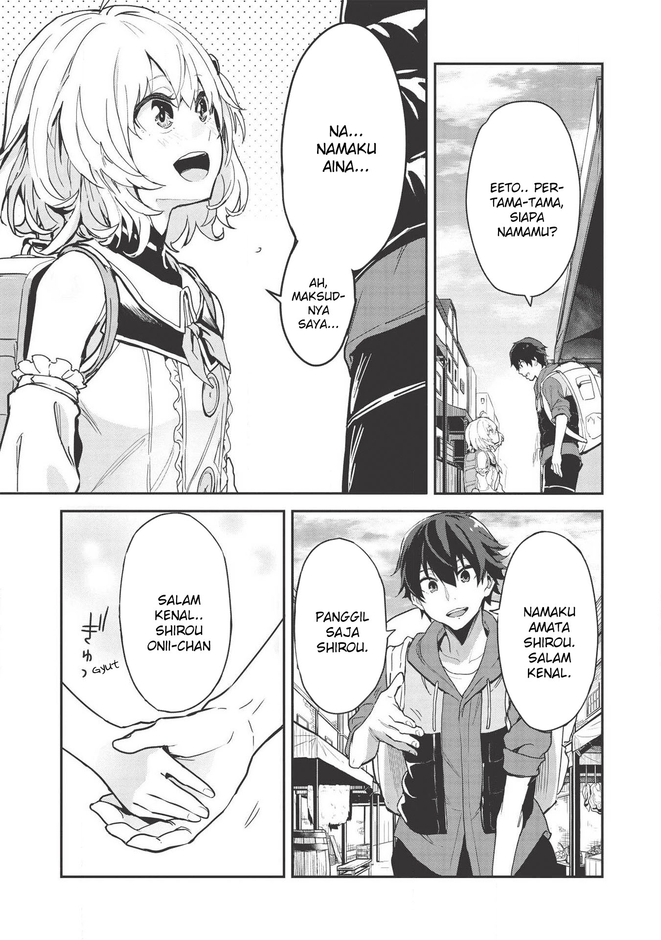 Itsudemo Jitaku ni Kaereru Ore wa, Isekai de Gyoushounin wo Hajimemashita Chapter 1 - halaman 30