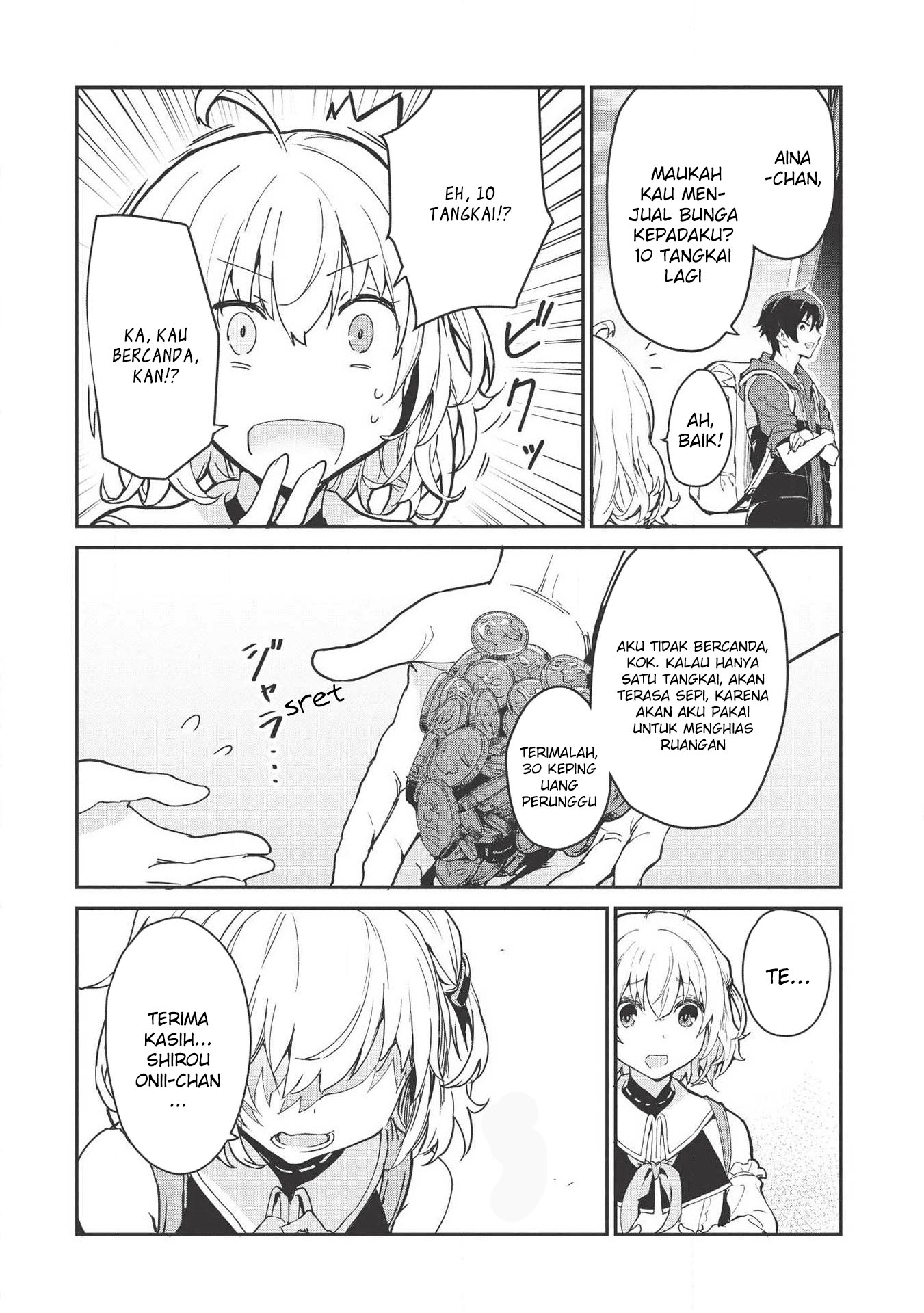Itsudemo Jitaku ni Kaereru Ore wa, Isekai de Gyoushounin wo Hajimemashita Chapter 1 - halaman 33