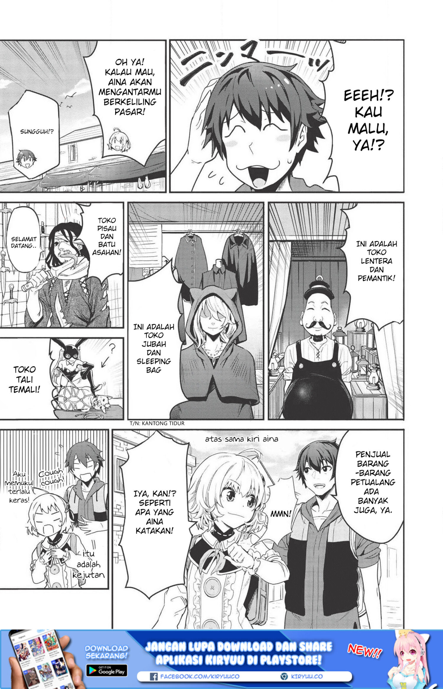 Itsudemo Jitaku ni Kaereru Ore wa, Isekai de Gyoushounin wo Hajimemashita Chapter 2 - halaman 10