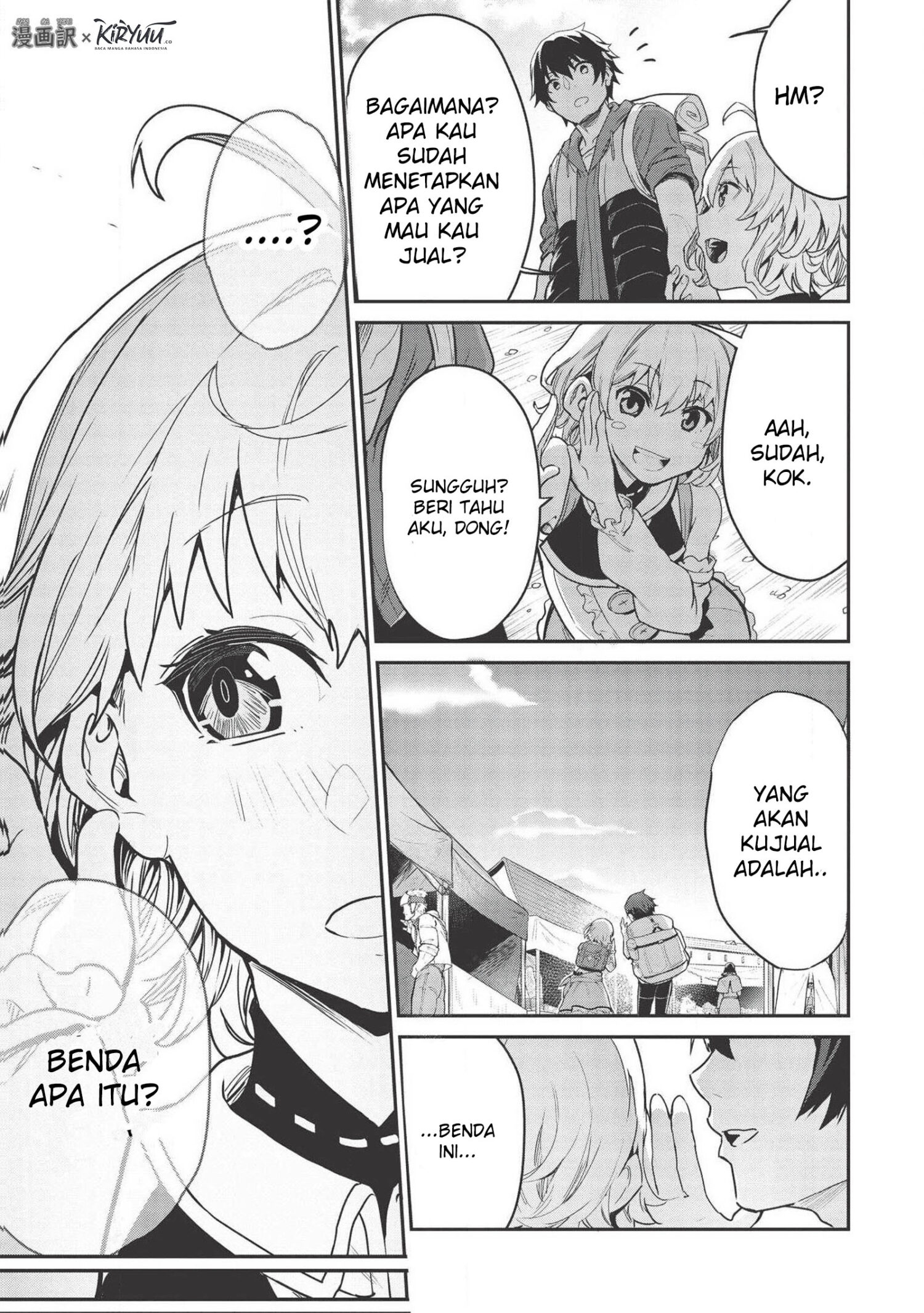 Itsudemo Jitaku ni Kaereru Ore wa, Isekai de Gyoushounin wo Hajimemashita Chapter 2 - halaman 12